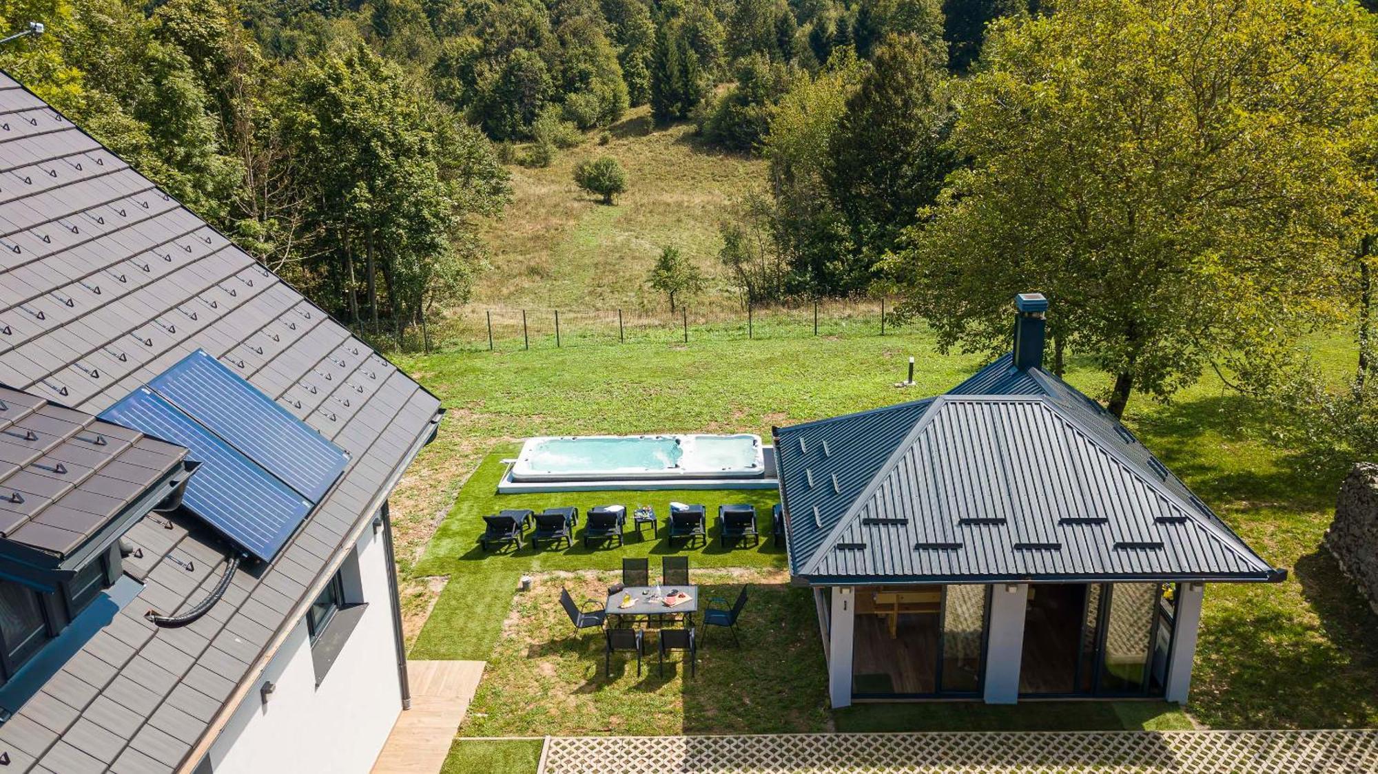 Вилла Plitvice House Angelina Saborsko Экстерьер фото