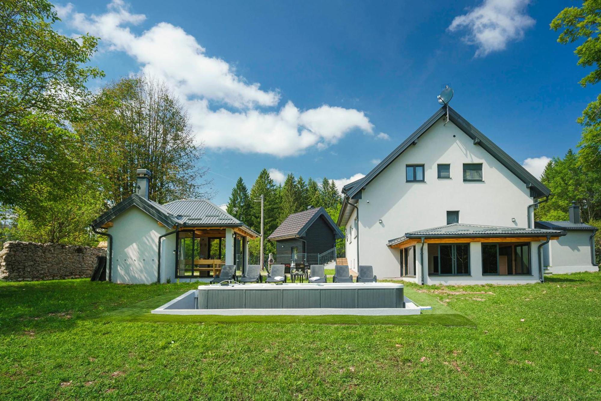 Вилла Plitvice House Angelina Saborsko Экстерьер фото