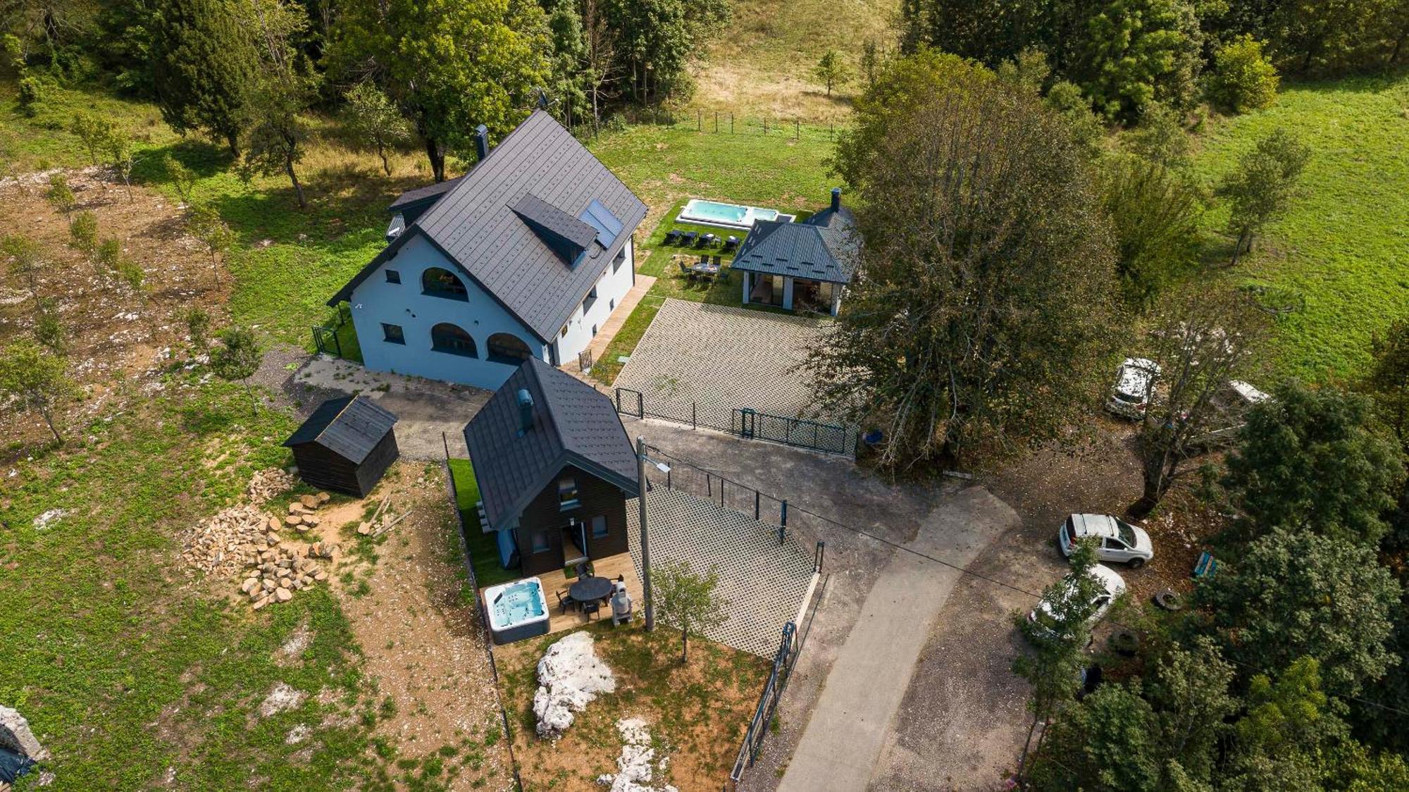 Вилла Plitvice House Angelina Saborsko Экстерьер фото