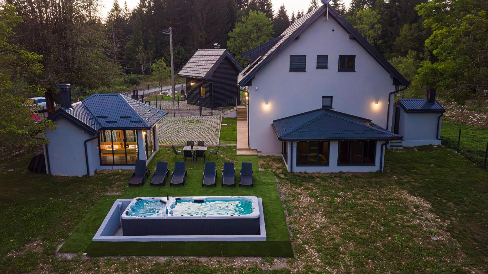 Вилла Plitvice House Angelina Saborsko Экстерьер фото