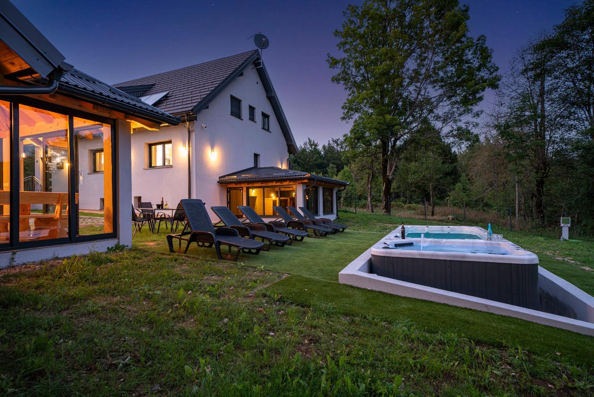Вилла Plitvice House Angelina Saborsko Экстерьер фото