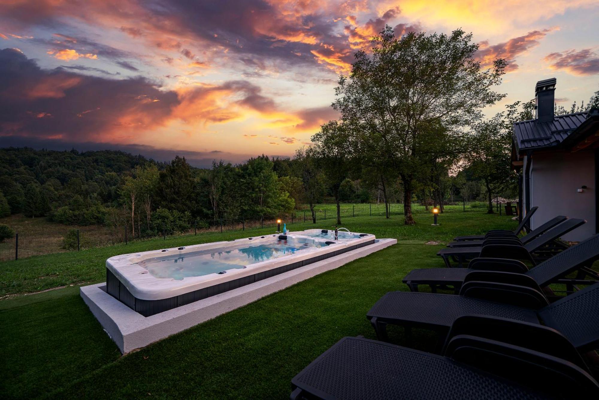 Вилла Plitvice House Angelina Saborsko Экстерьер фото