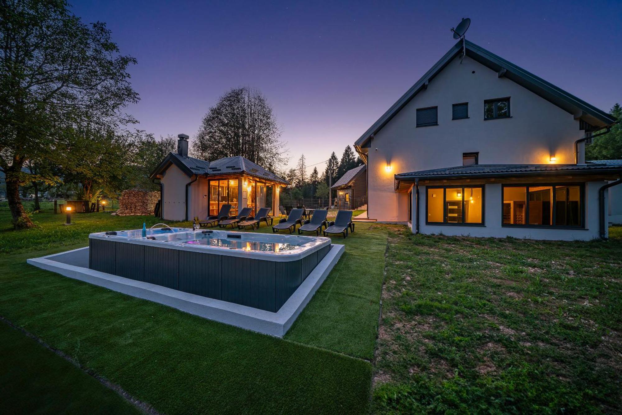 Вилла Plitvice House Angelina Saborsko Экстерьер фото